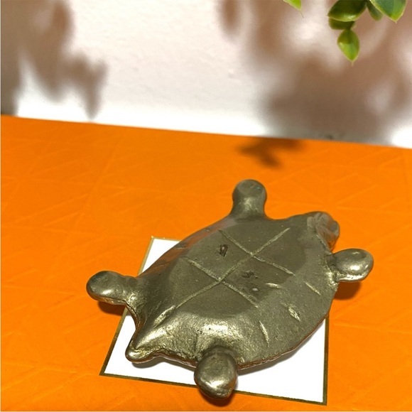 Decorative Brass Turtle - Picture 4 of 5